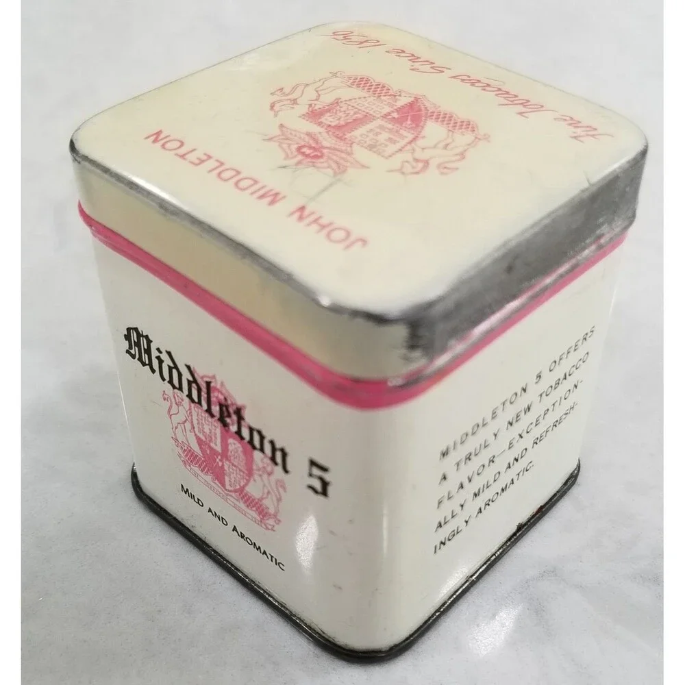 Vintage John Middleton Tobacco Tin – 1950s/70s, 2